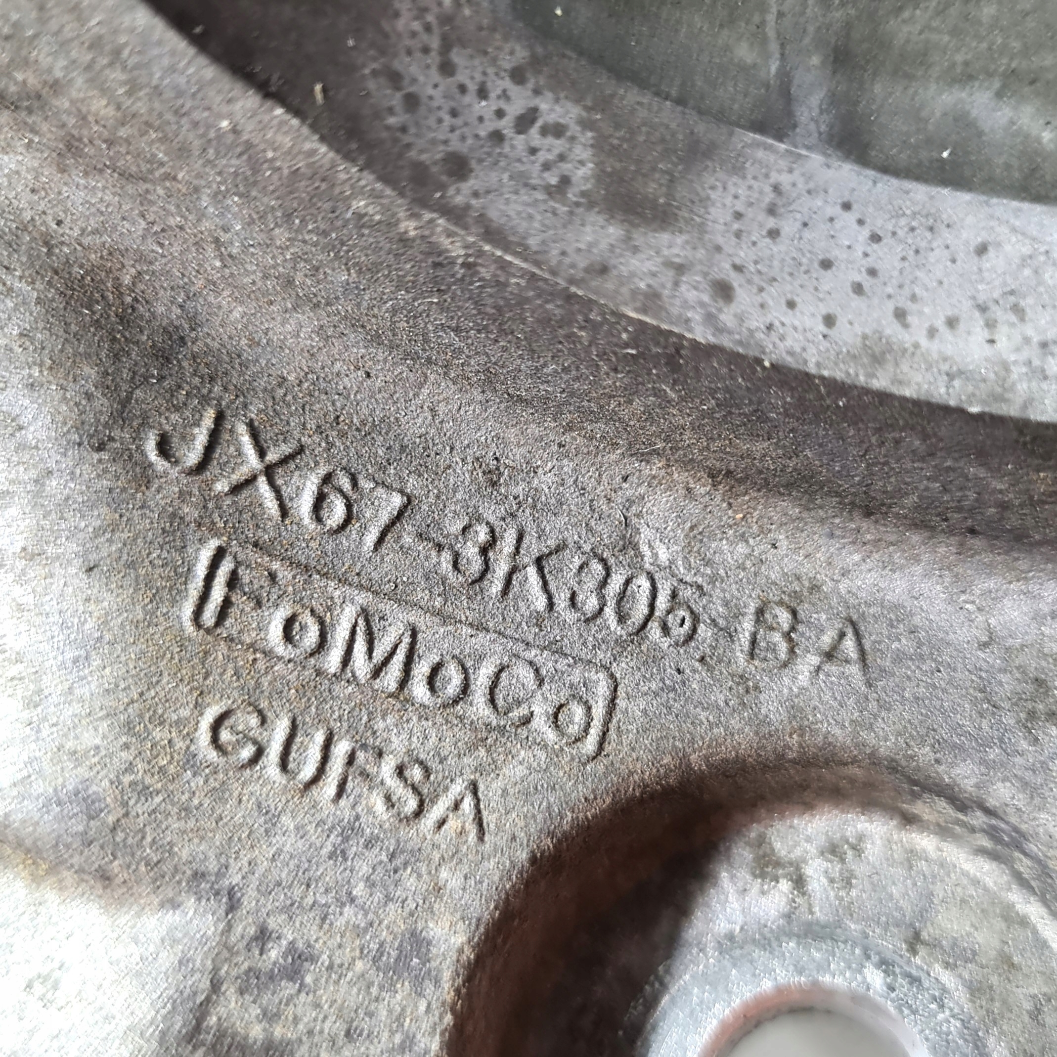 Ford Mondeo MKV 19r 2.0 Ecoblue Support plaque Support Demi axe JX67-3K305-BA