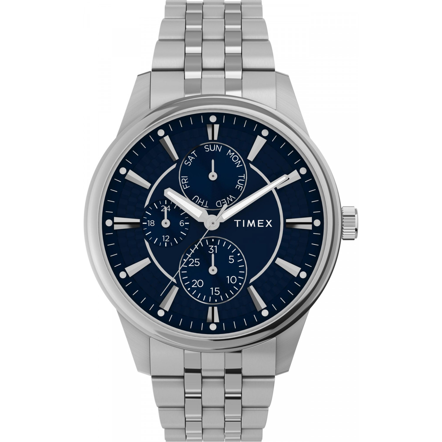 Pánské Hodinky Timex TW2Y21500 stříbrné