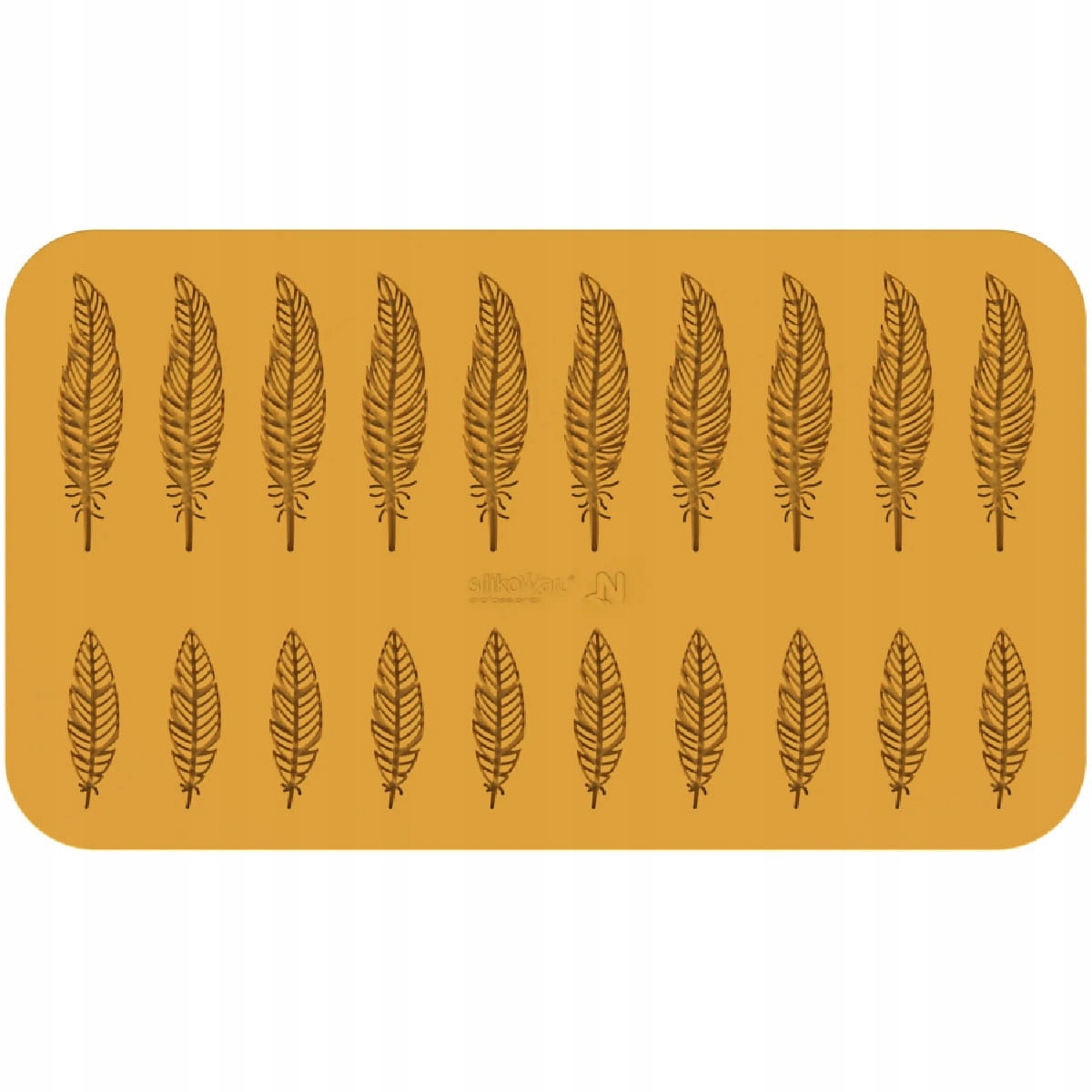 Levně Silikomart silikonová forma Piuma pera pro zdobení dortů a dezertů