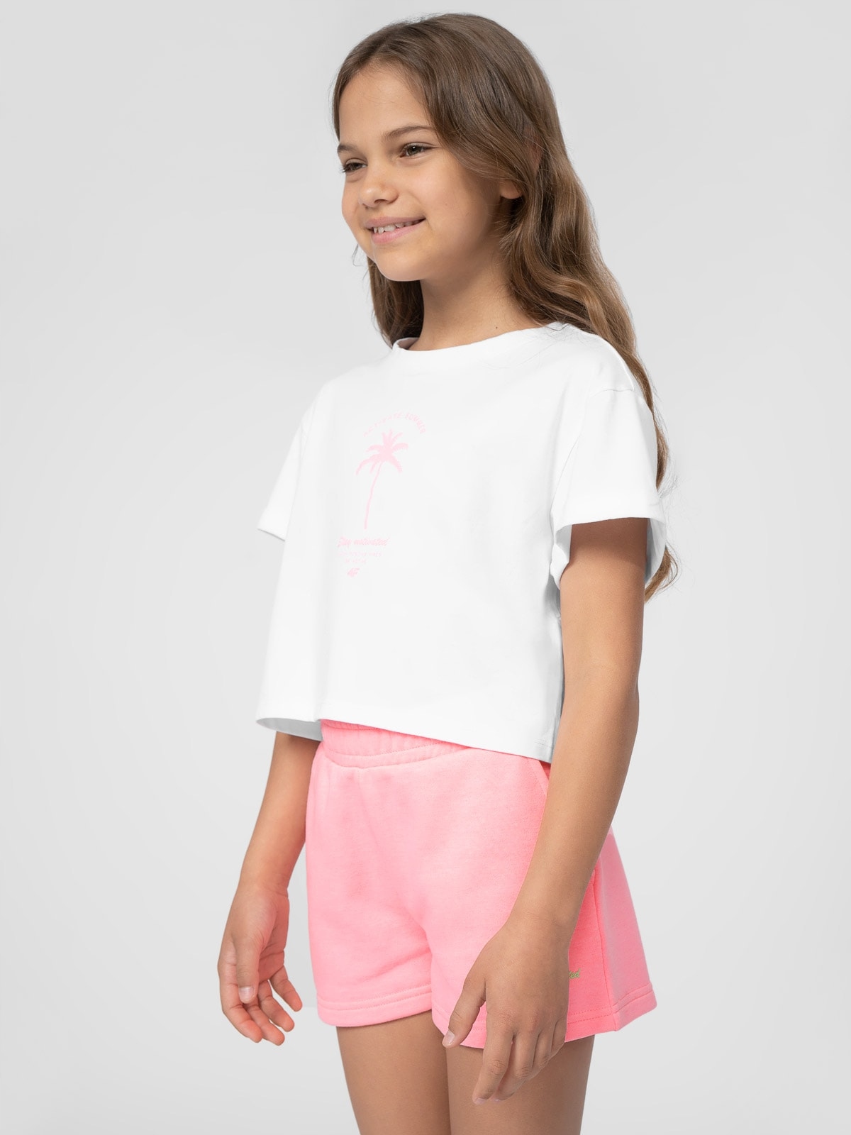 

Koszulka T- shirt 4F 4FJSS22TTSHF554-10S-140