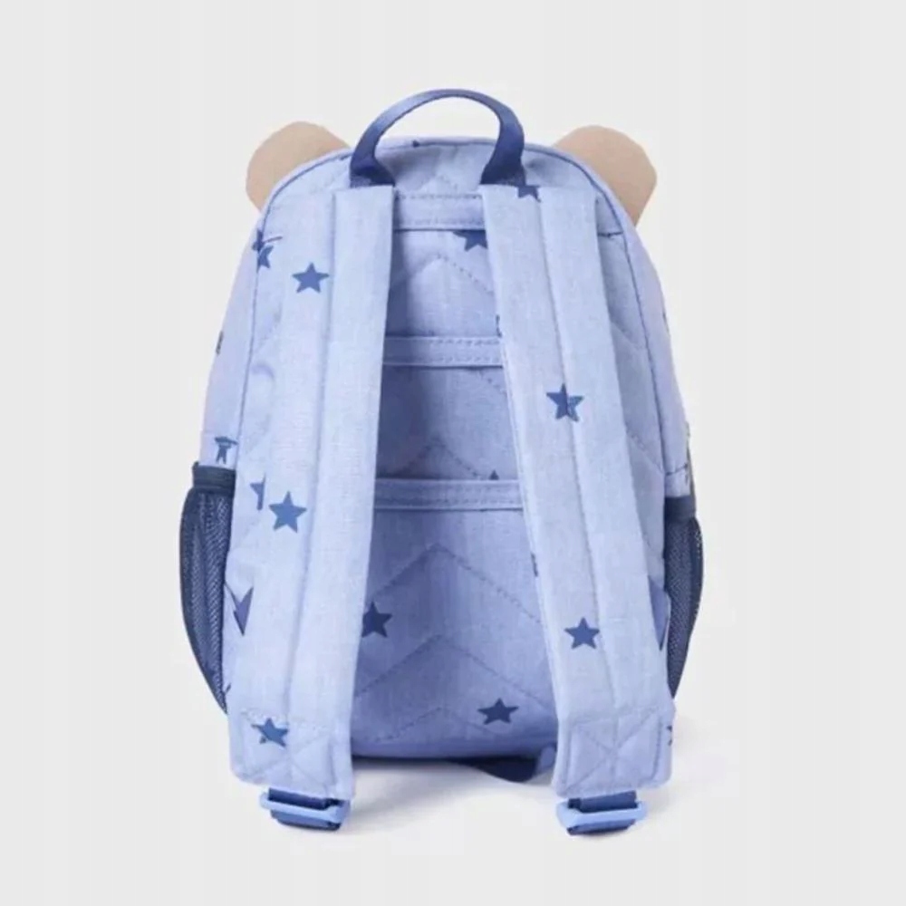 Mayoral Plecak dla przedszkolaka niebieski miś Kolor niebieski