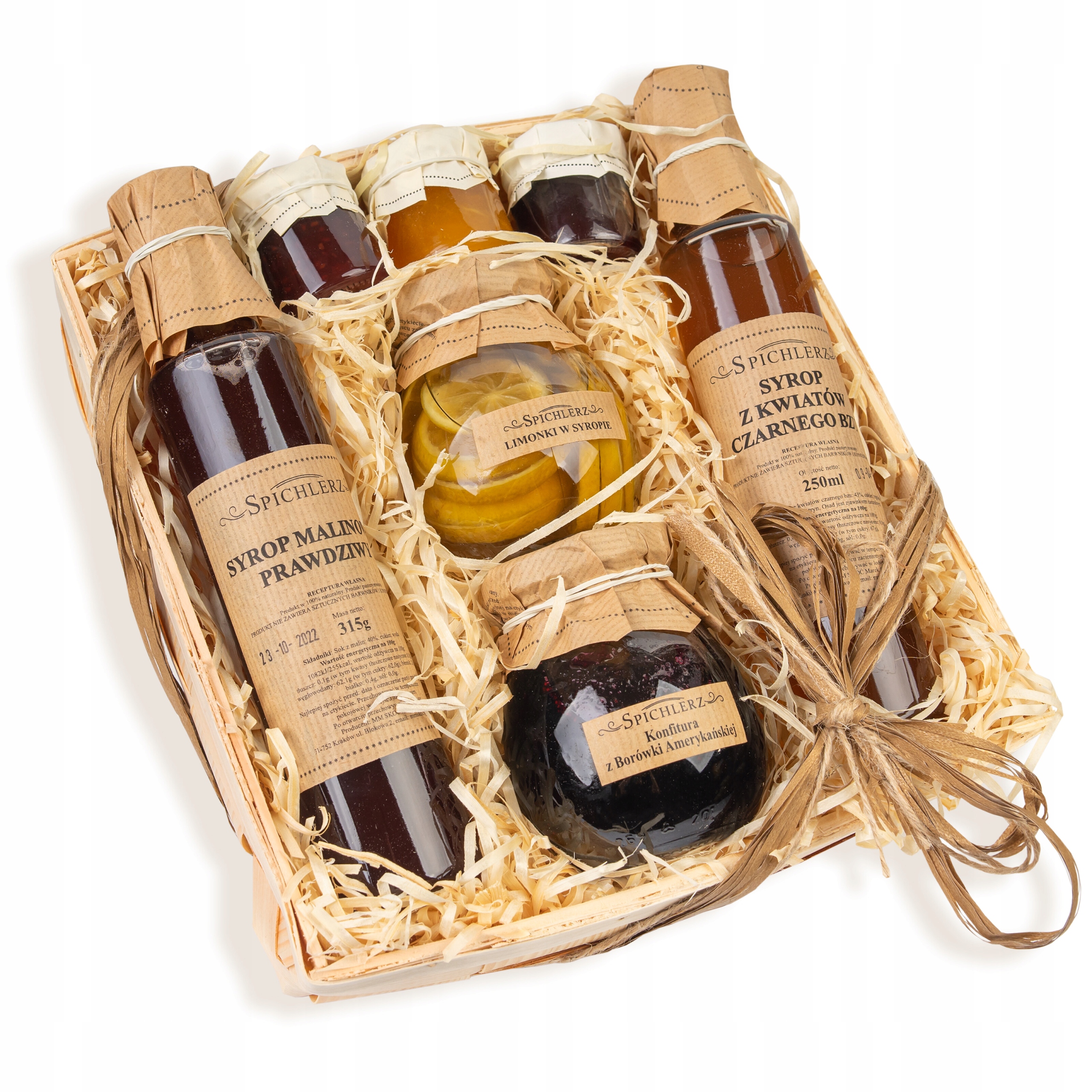 Zestaw upominkowy dla firm Syropy Konfitury Przetwory