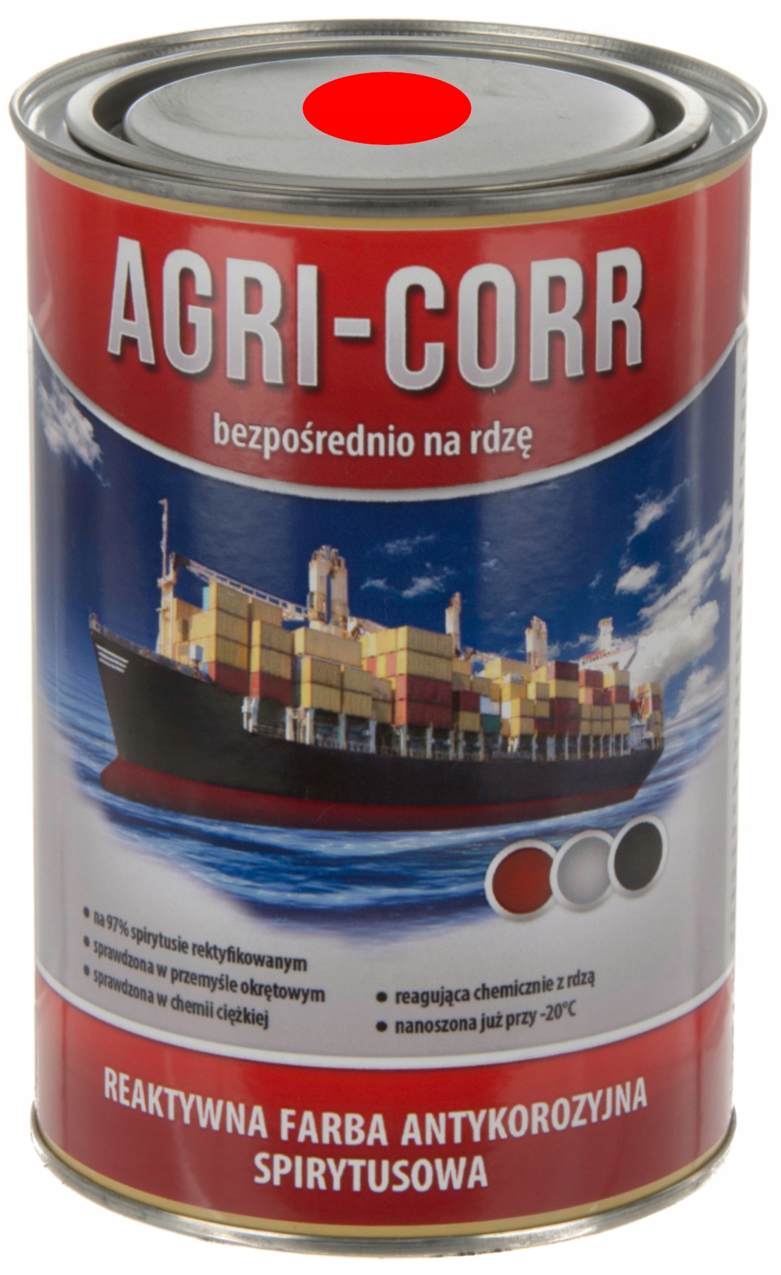 

Farba Okrętowa Na Rdzę Ocynk Aluminium Stal Metal