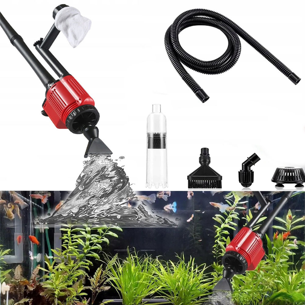 Kompletní Vysavač Do Akvária 6 V 1 Profesionální Hygiena