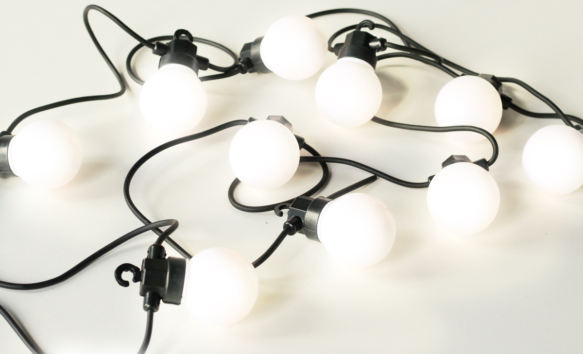 

Lampki ogrodowe Led girlanda świetlna łańcuch 3xAA