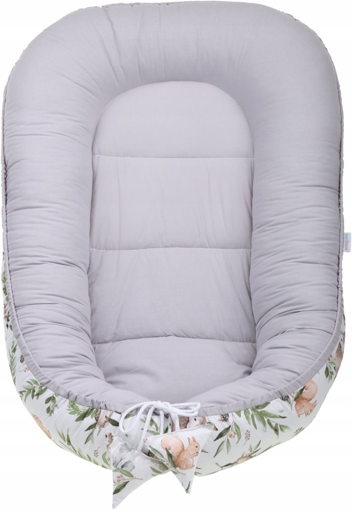 KOKON NIEMOWLĘCY GNIAZDO KOJEC MINKY ZESTAW XXL BABYMAM 7 EL. Liczba elementów 7 szt.