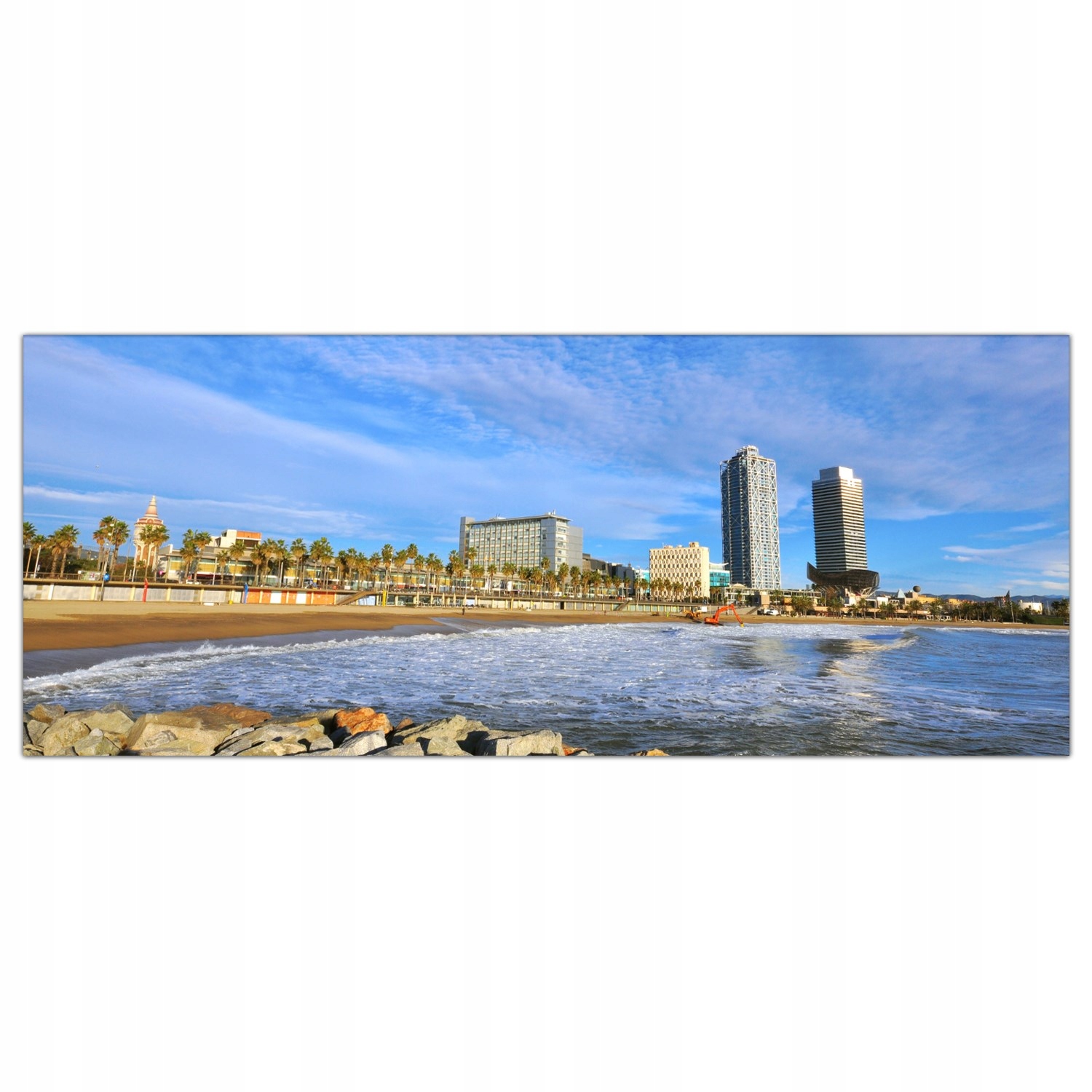 

Hartowany Obraz Szklany Barcelona Krajobraz 125x50