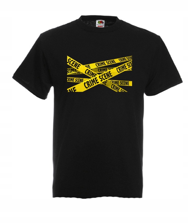 

XXXL Koszulka Męska Kryminalne Zagadki Crime Scene