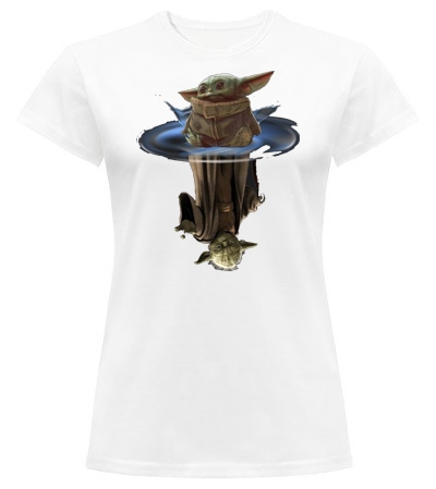 

Damska Koszulka Baby Yoda S-xxl Tu S