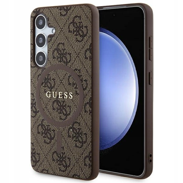 Pouzdro Pro Apple Iphone 15 Pro Max Guess 4G Collection Leather Metal Logo