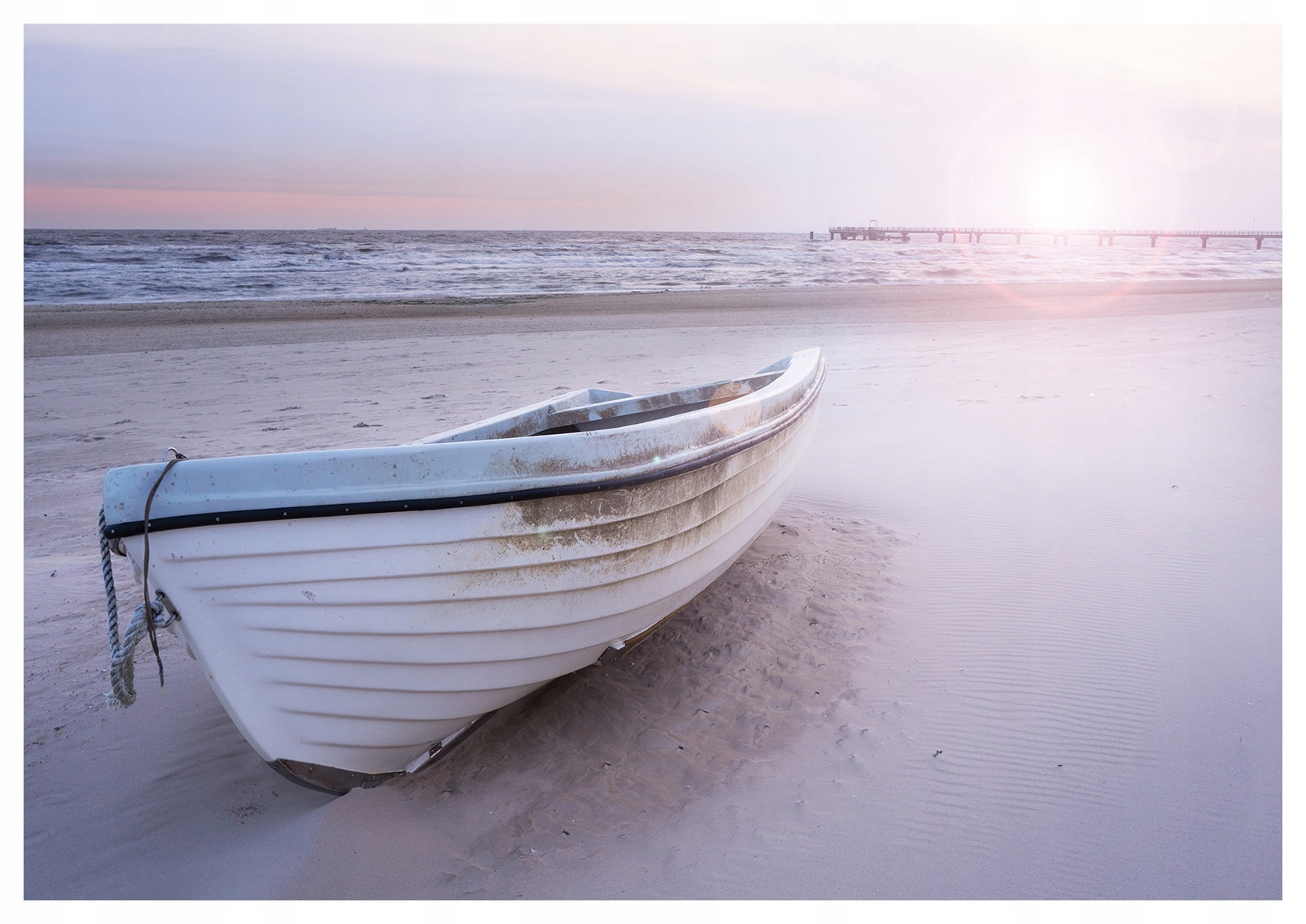 Vliesová fototapeta Moře snů Klid a západ slunce 416x254 lepidlo