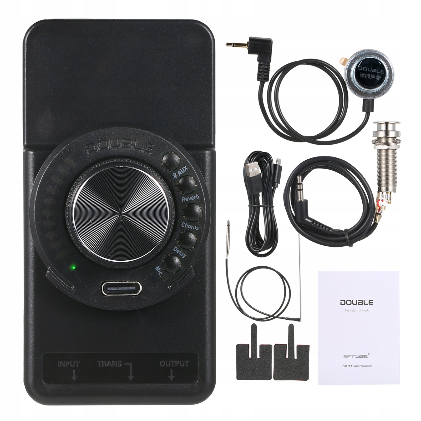 Double OS1 Rezonanční Snímač s Předzesilovačem Sft (Integrovaný)