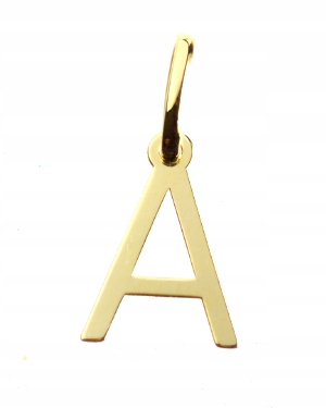 

Literka "a" Zawieszka Złota 333