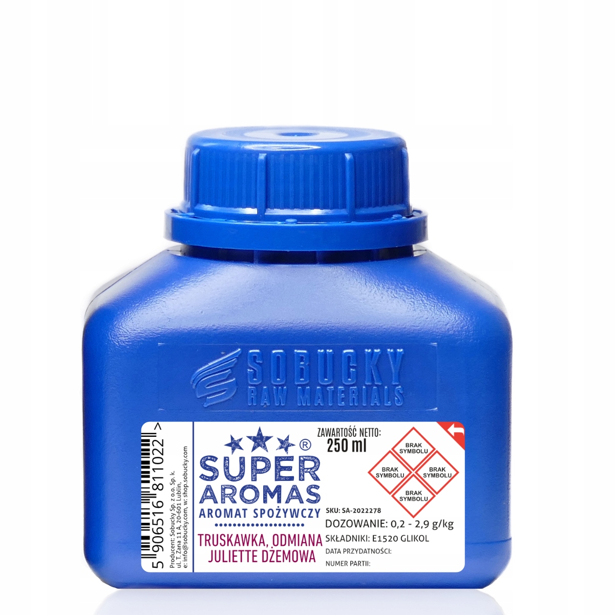 Aromas Potravinářská vůně Jahoda Odrůda Juliette Džemová 250 ml