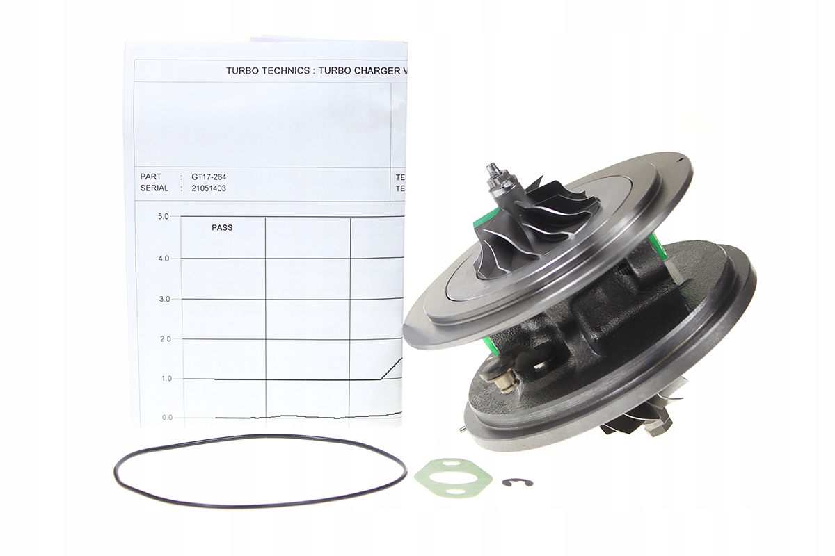 GT17-264 - ТУРБОКАРТРИДЖ 31312712 S80 2.4 D5 D5244T14 163KM