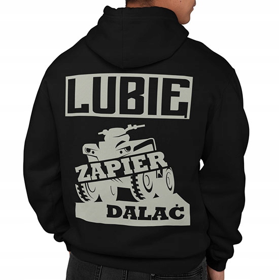 

Bluza Z Kapturem Motoryzacyjna Quad Lubię