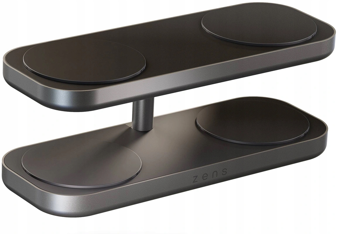 Zens Quattro Charger Pro 4 ładowarka bezprzewodowa Qi2 4x15W MagSafe black