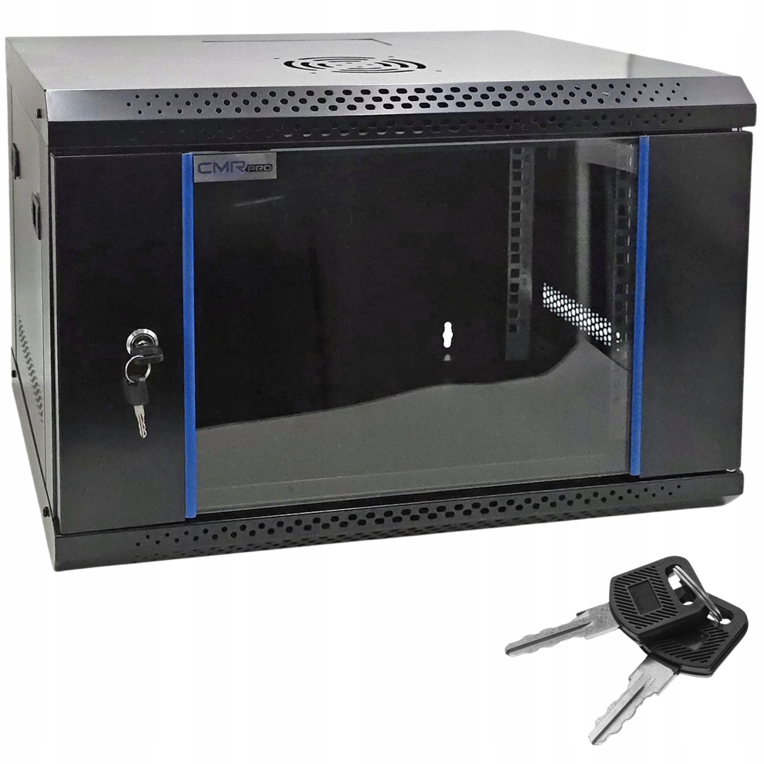 Szafa wisząca Rack CMR-CAB-06-400 6U 19" 545x400x370mm na rejestrator Cctv