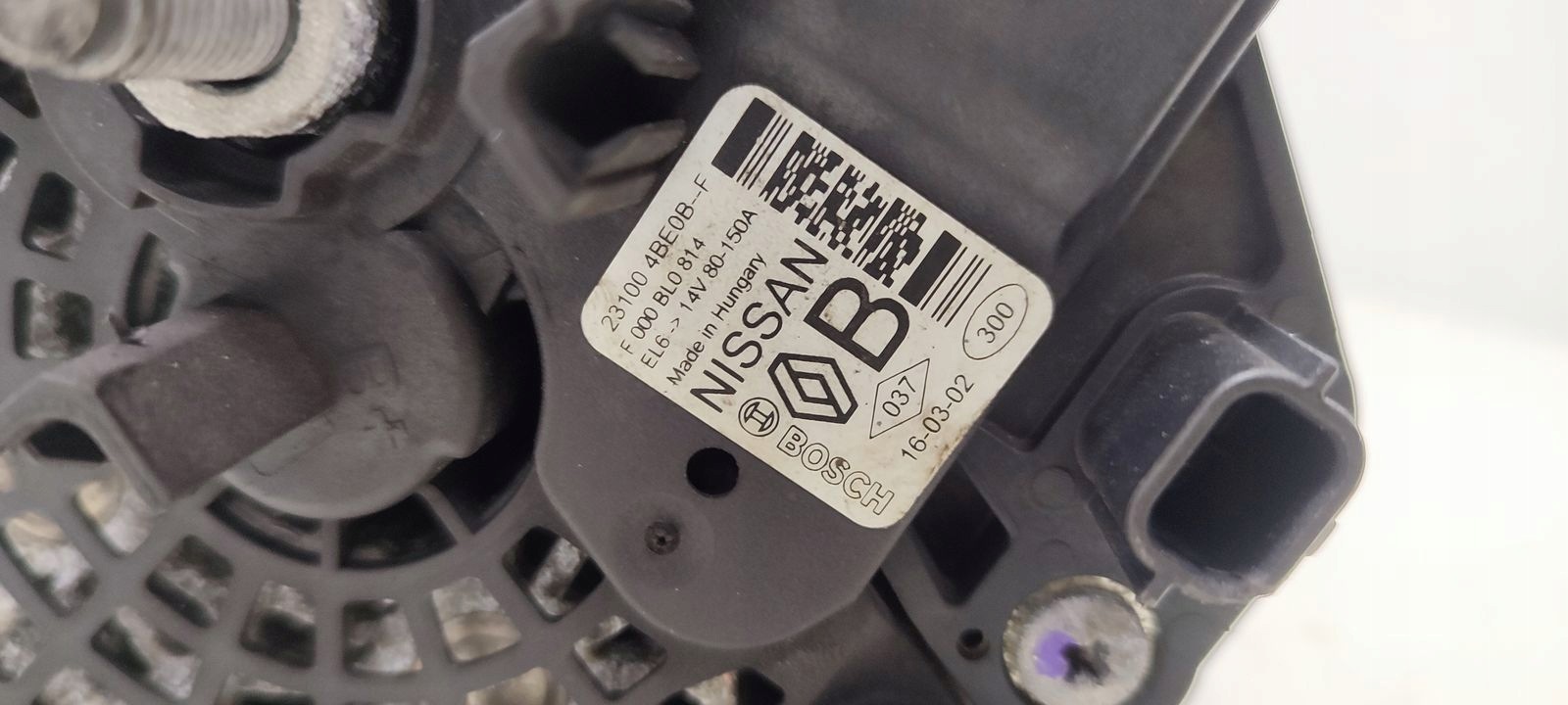 alternator Renault Megane IV 1,3 TCE