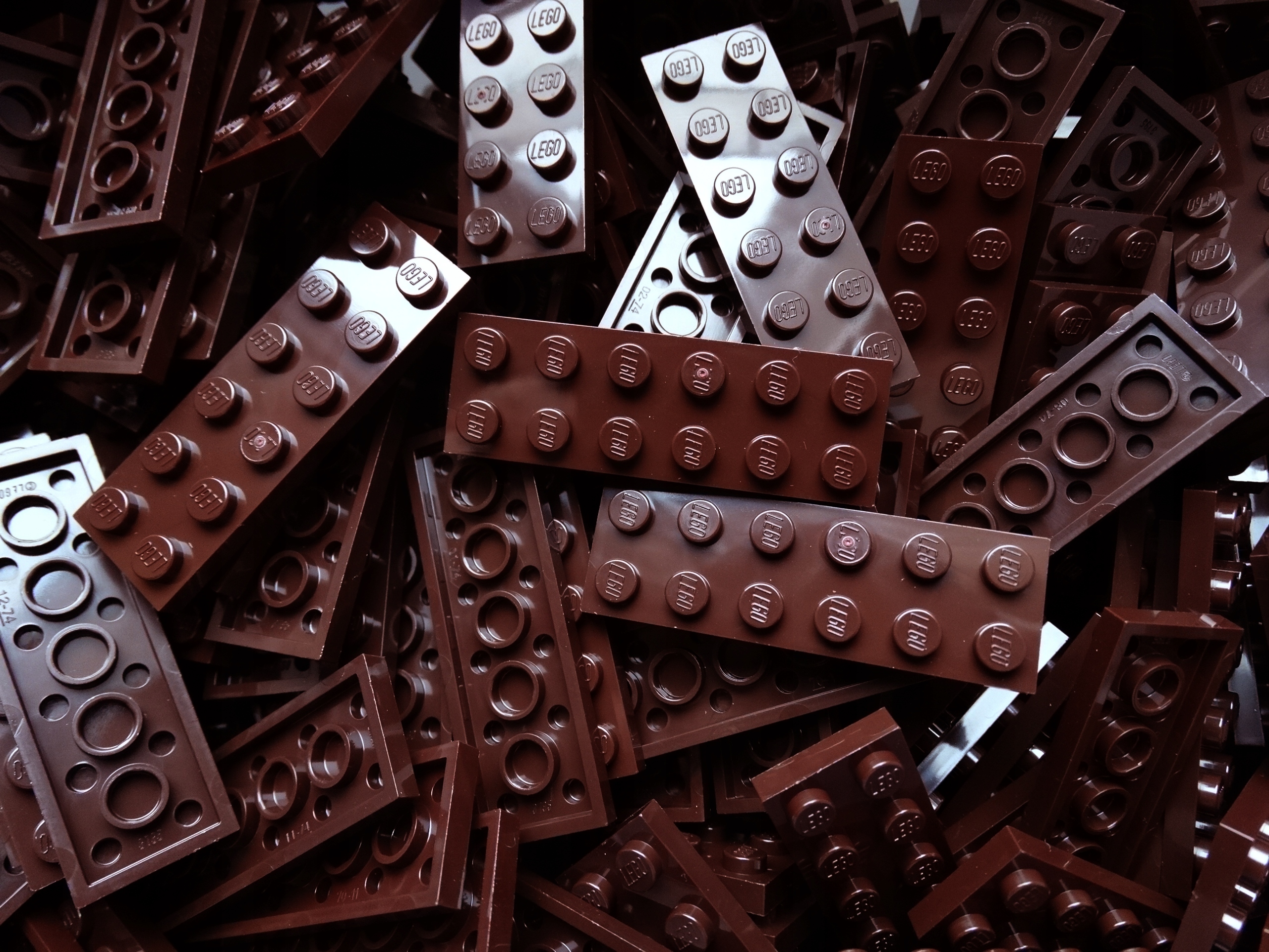 

Lego 3795 plate płytka 2x6 Dark Brown 10 szt Nowe