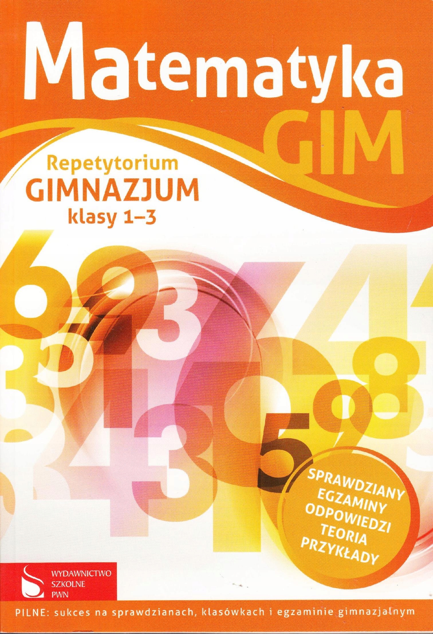 Matematyka gim repetytorium kl.1-3 Halina Juraszczyk, Renata Morawiec