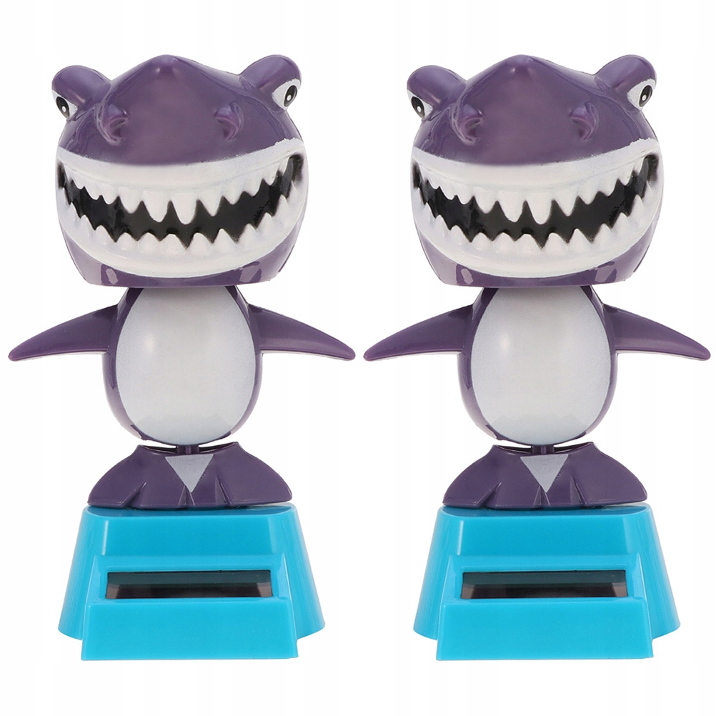 OZDOBA DO SAMOCHODU REKIN WYTRZYMAŁY PLASTIK RUCHOMY DESIGN