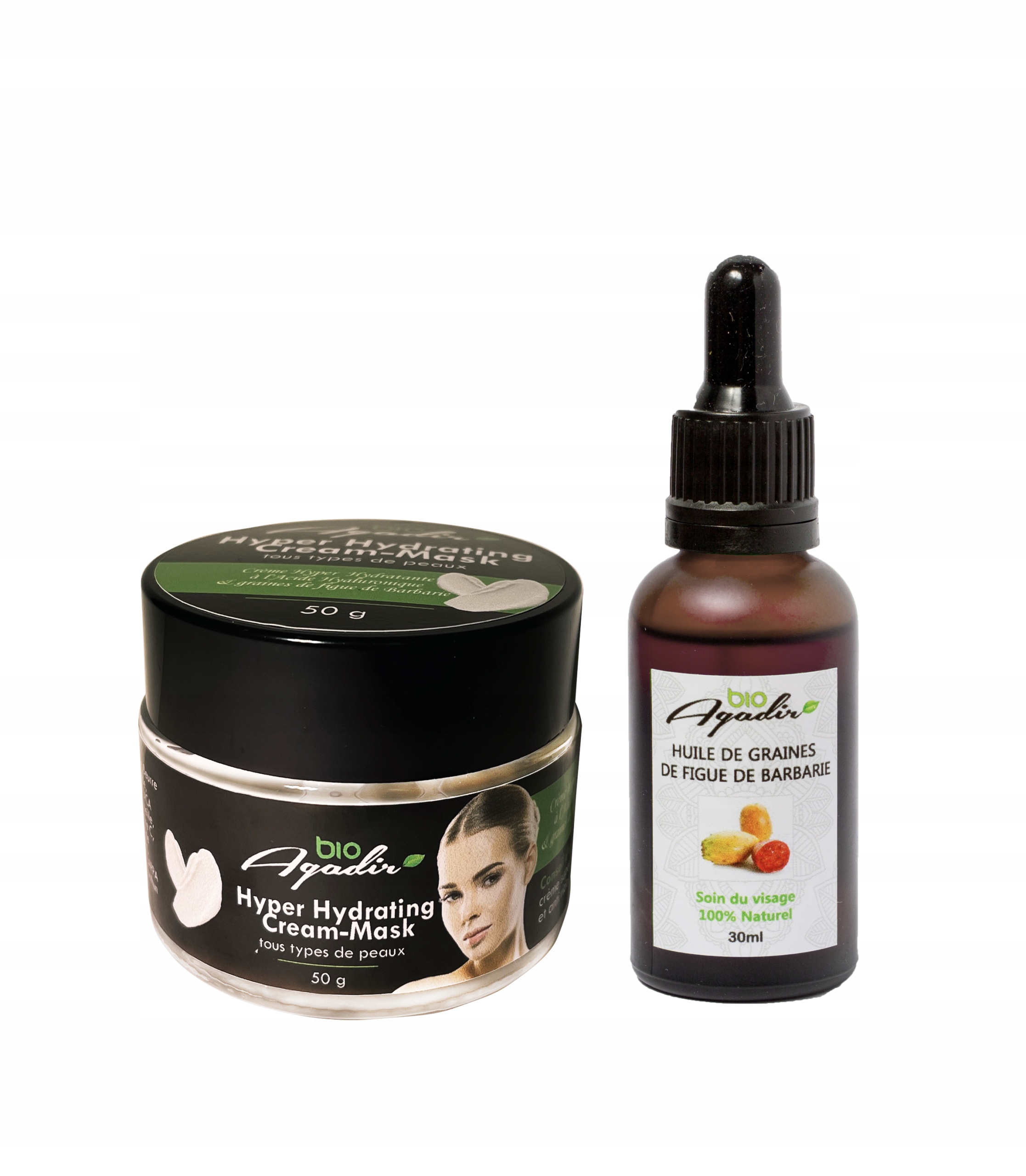 

Olej z opuncji 30 ml maska w kremie Bio Agadir