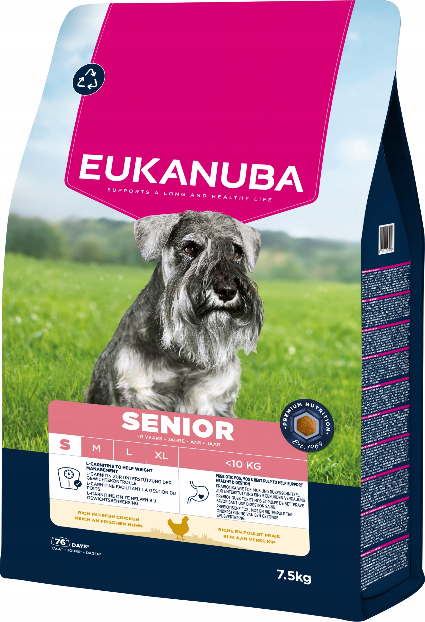 Eukanuba Dog 7,5KG Kurczak Senior S