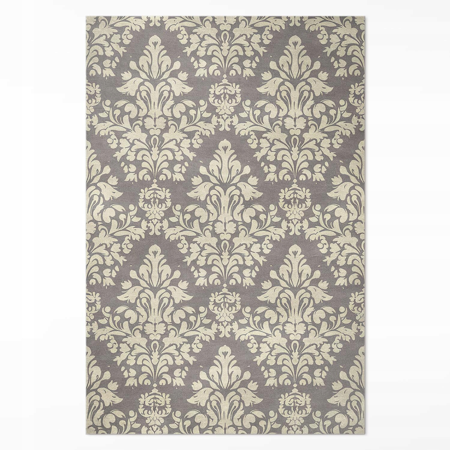 Vinylový dekoratívny koberec Hustý ornament s vintage rastlinnými motívmi 80 x 120 cm