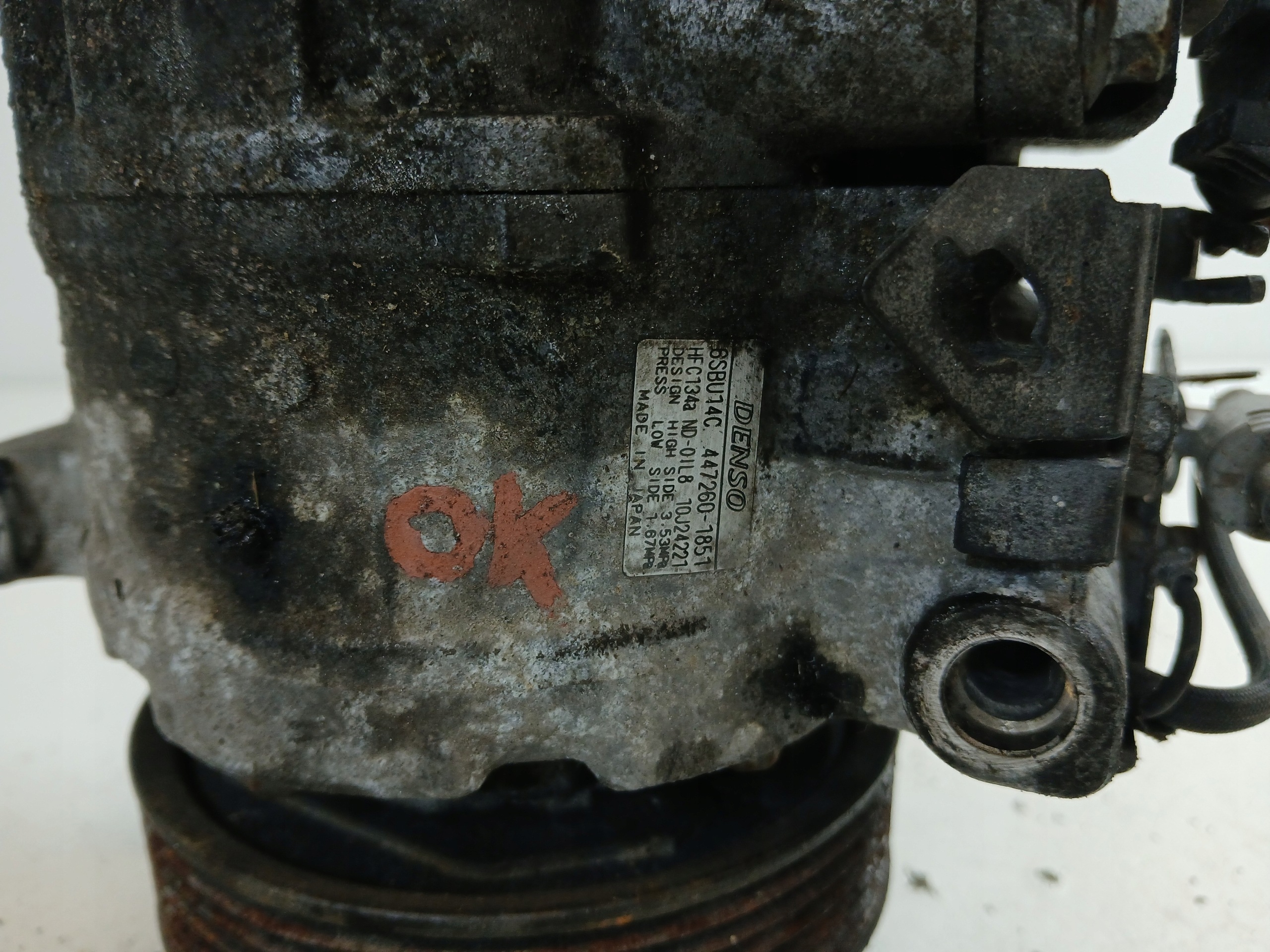 BMW E60 E90 2.0 D compressor; air conditioning compressor 447260-1851
