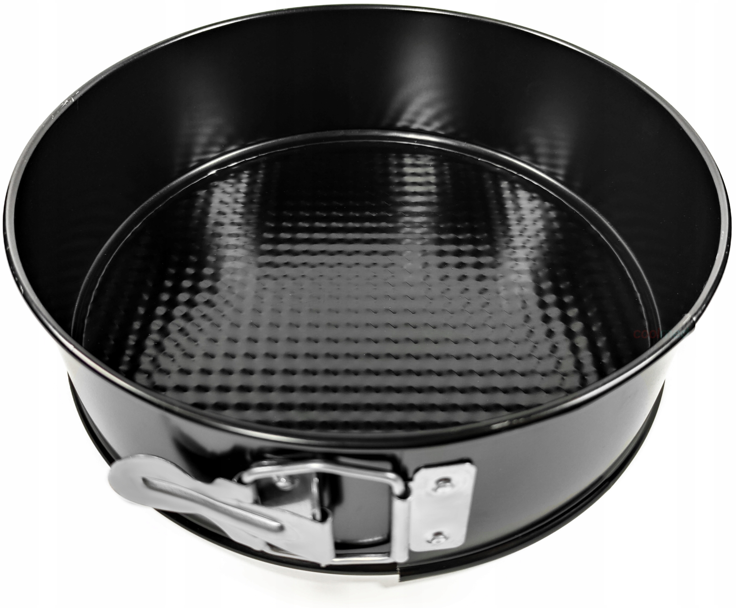 

Tortownica Okrągła Forma Wyjmowane Dno 26CM Czarna