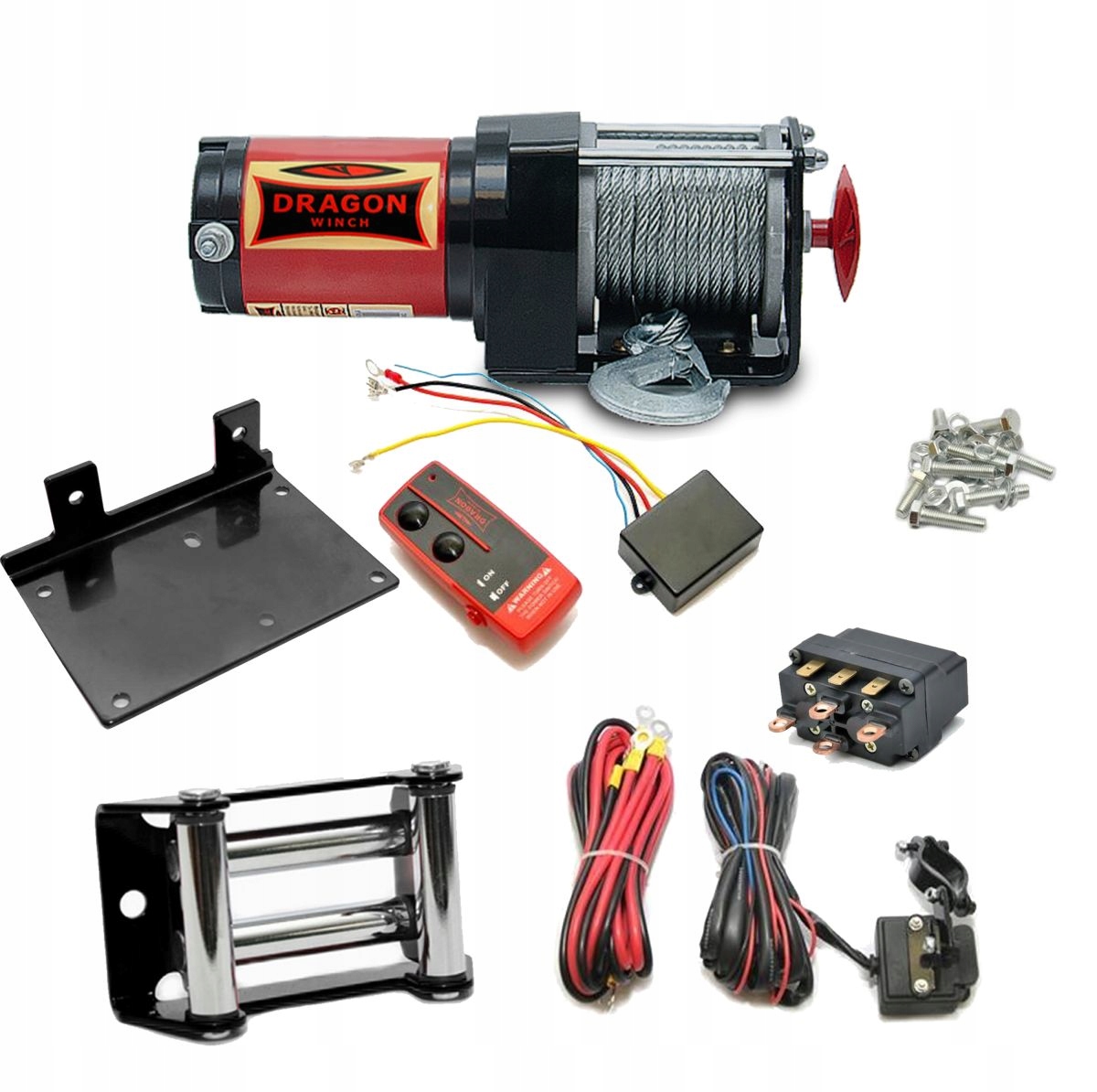 Dragon Winch Wyciągarka Maverick 12V 1,4KM uciąg: 1360kg/3000lb DWM3000ST
