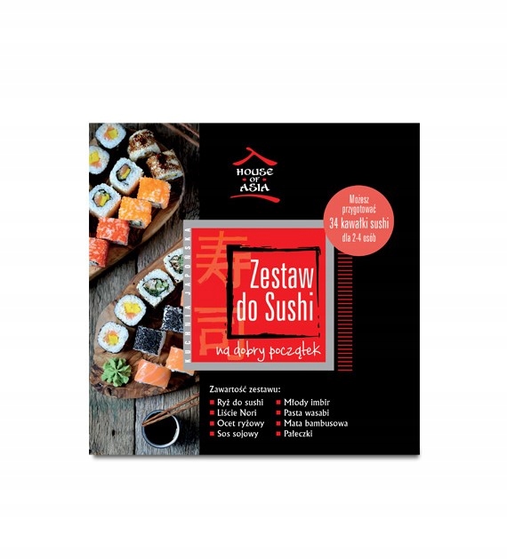 Levně Sushi set House of Asia servírování pro 2 osoby startovní xxl