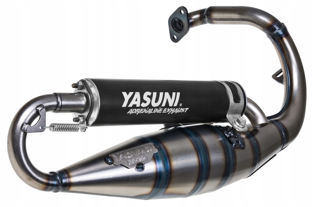 TUB1002B - Вихлоп Yasuni R Black, Peugeot стоячи Speedfight