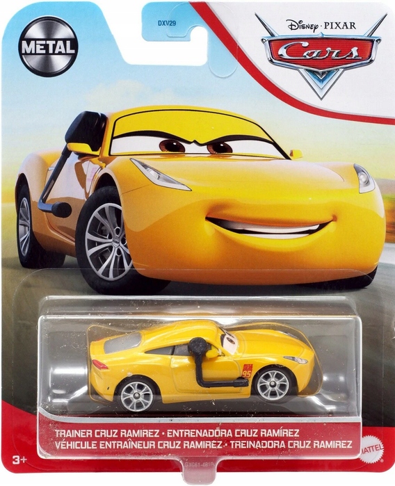

Cars Auta Cruz Ramirez Trener 1:55 Mattel Nowy