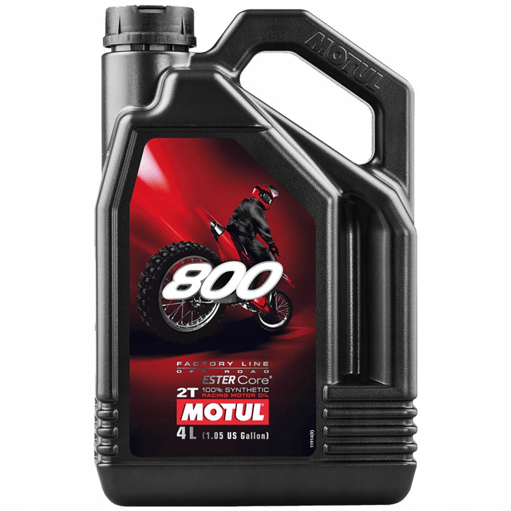 Motul 800 2T Factory Line Ester Core Off Road 4L olej do mieszanki 2T