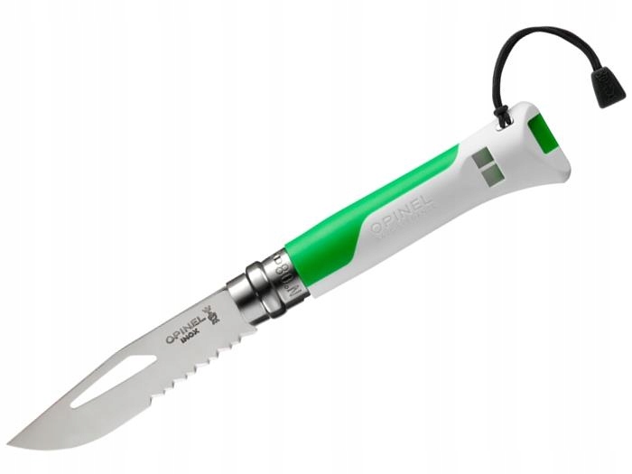 Opinel Nůž Outdoor Fluo Zelená 08
