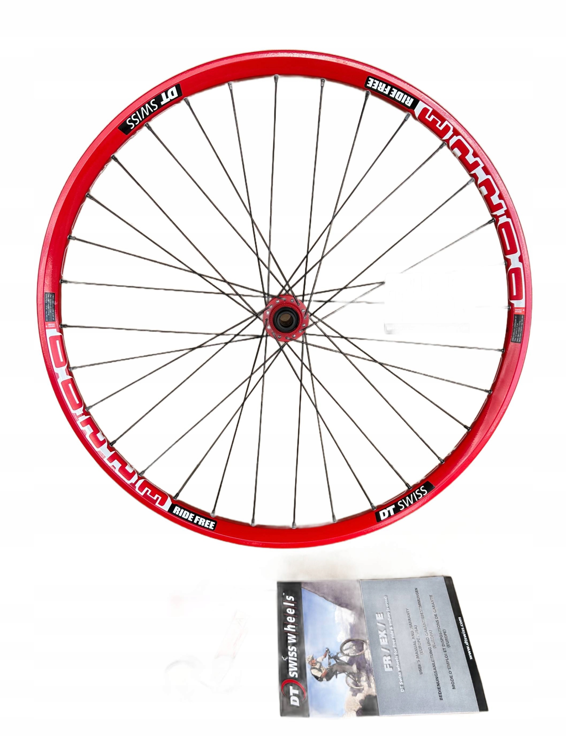 Koło przednie mtb Dt Swiss E 2200 ride free, Qr 15mm 26"