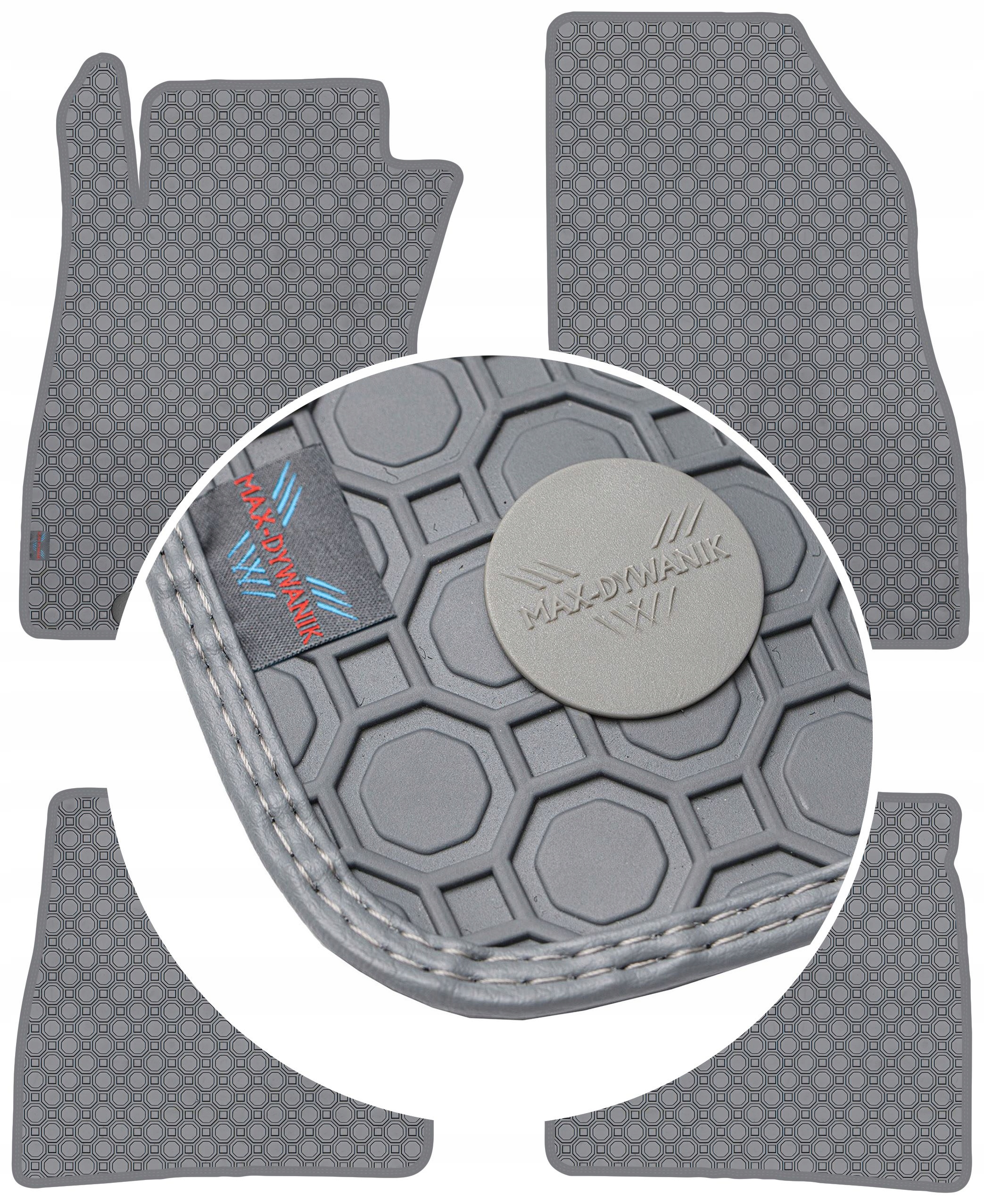 Nissan Pulsar 2014 Koberce Popielate