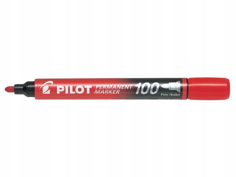 

Marker permanentny Pilot SCA-100 okrągły czerwony