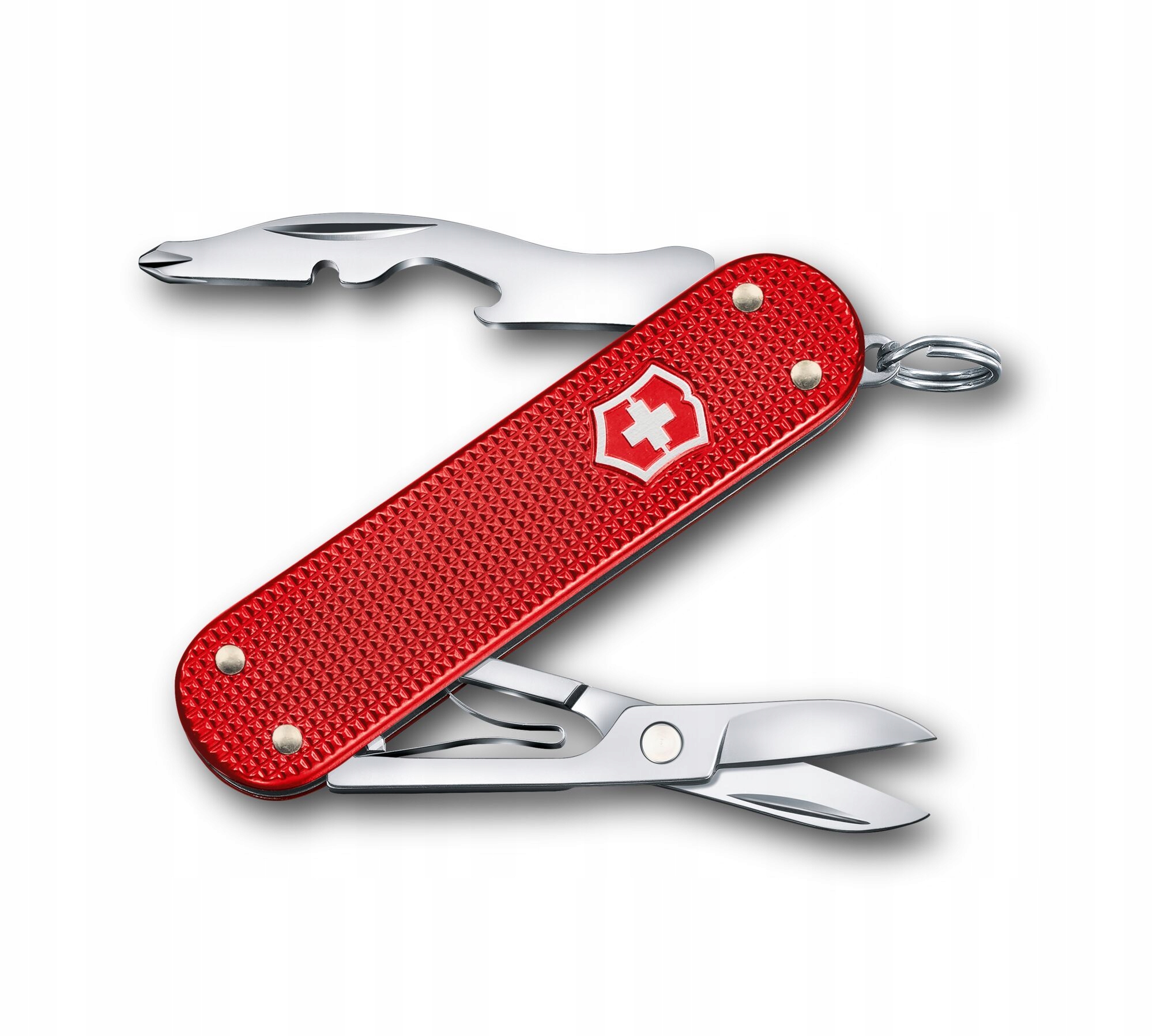 nůž Victorinox Companion S Alox 0.6261.20 58 mm 5 funkcí, červený
