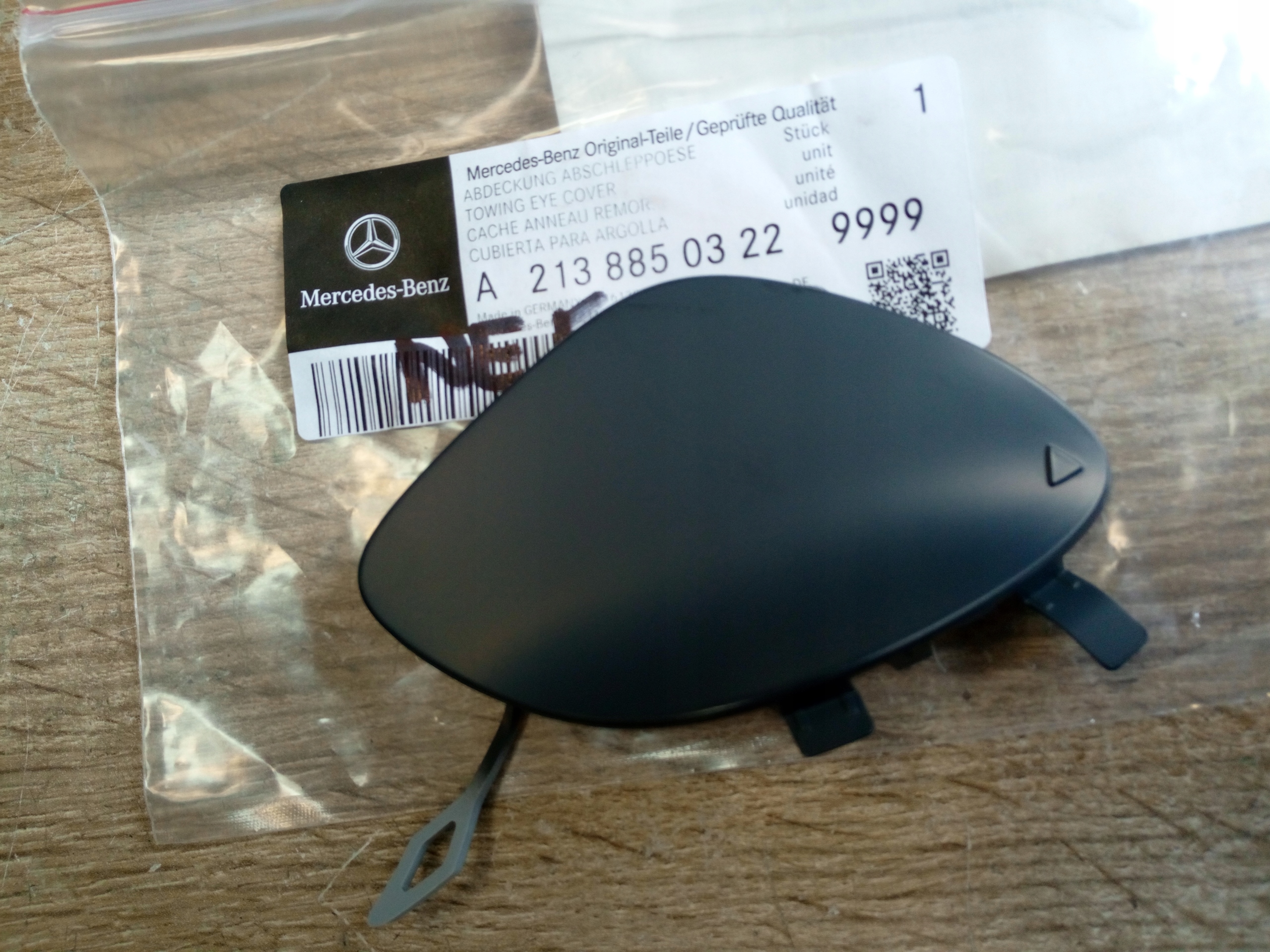 2138850322 - Крышка бампера MERCEDES W213 передняя новая ориг.*