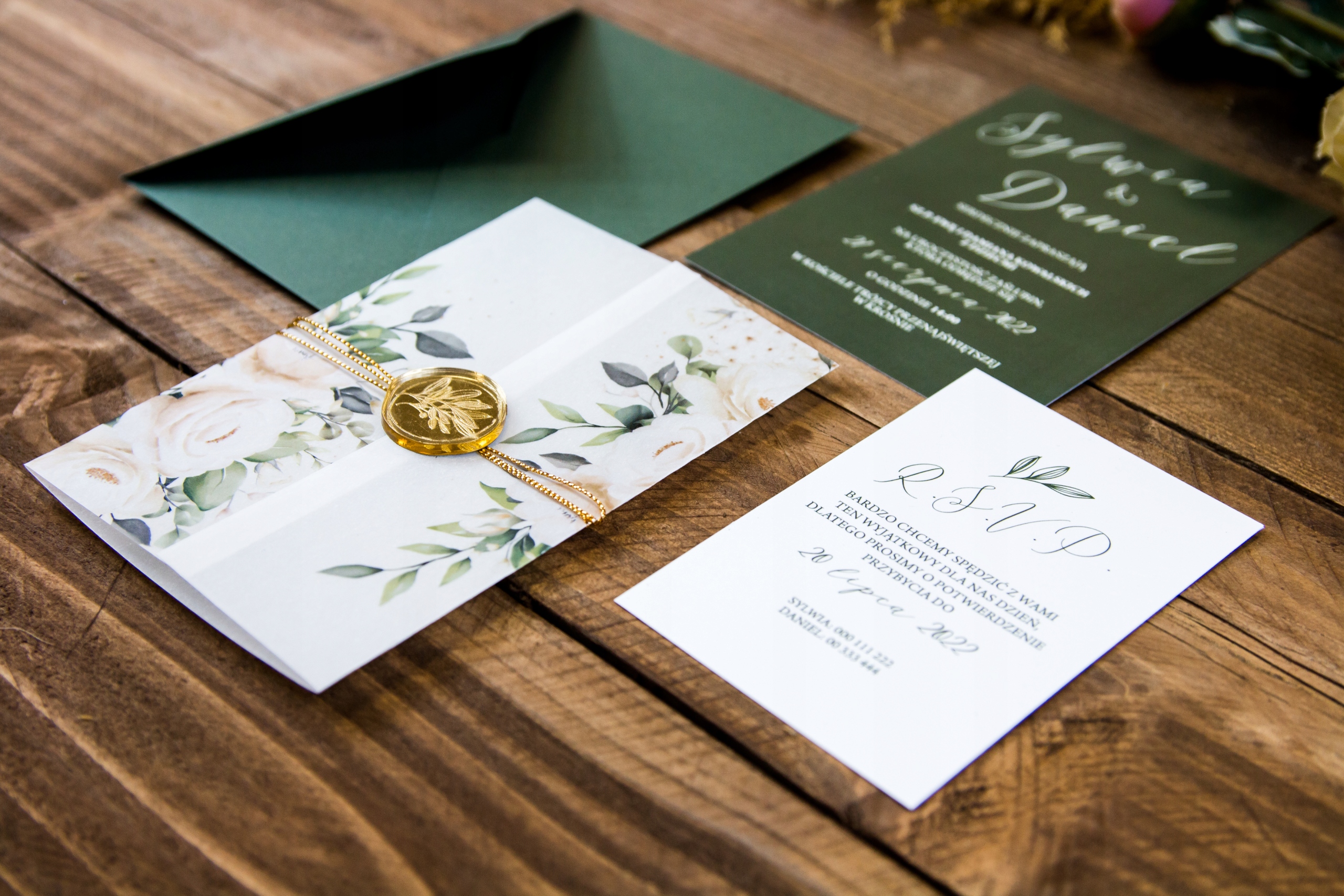 Zaproszenia Ślub Nature ZSNT9 lak kalka KOPERTA Nazwa Zaproszenia Ślub Nature NOWOŚĆ