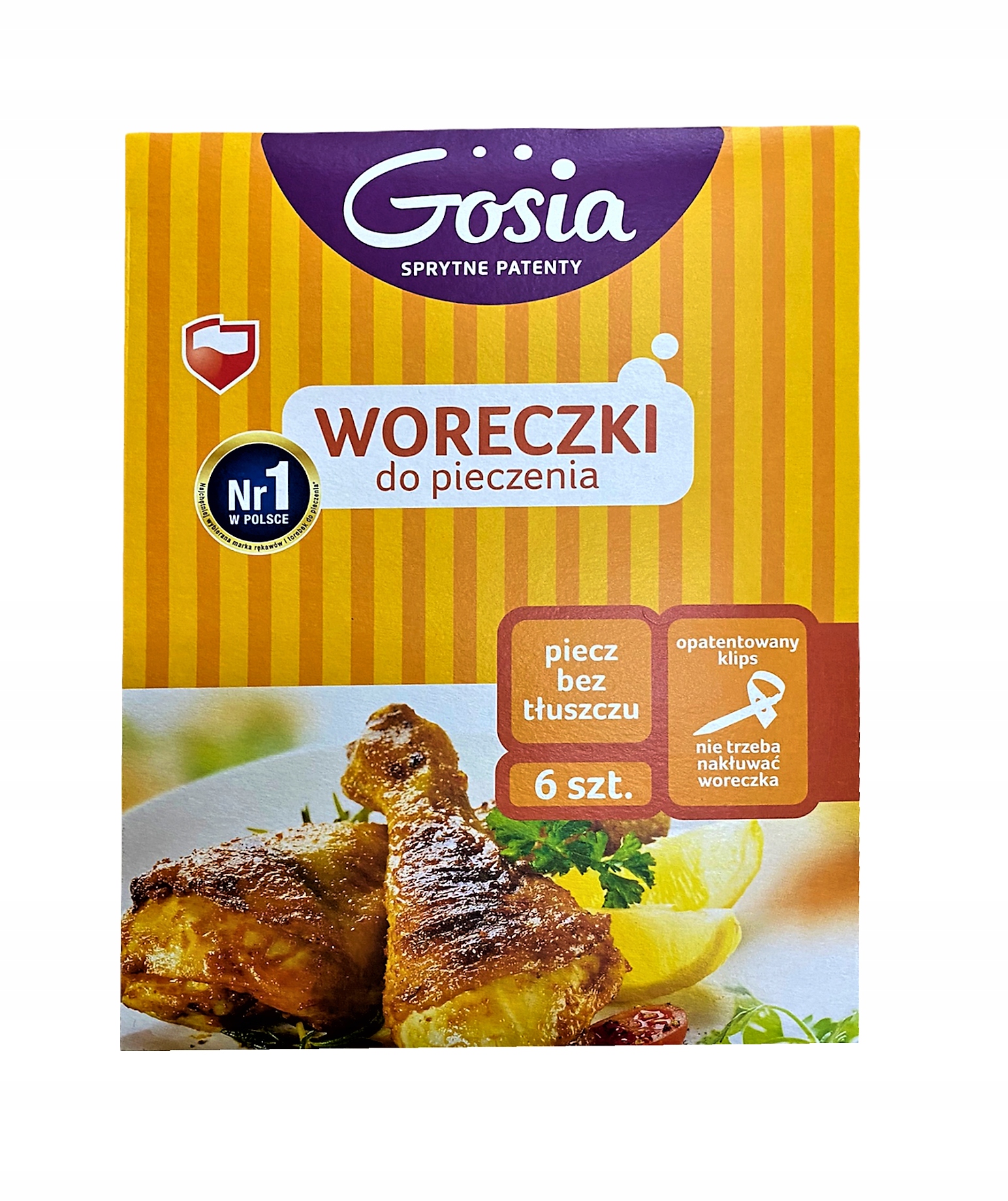 

Woreczki do pieczenia Gosia 6szt.