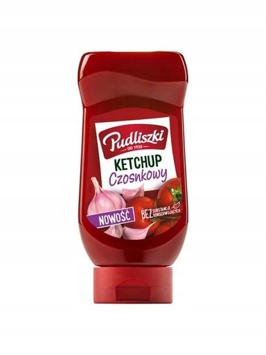 6 x Pudliszki Česnekový kečup 475 g