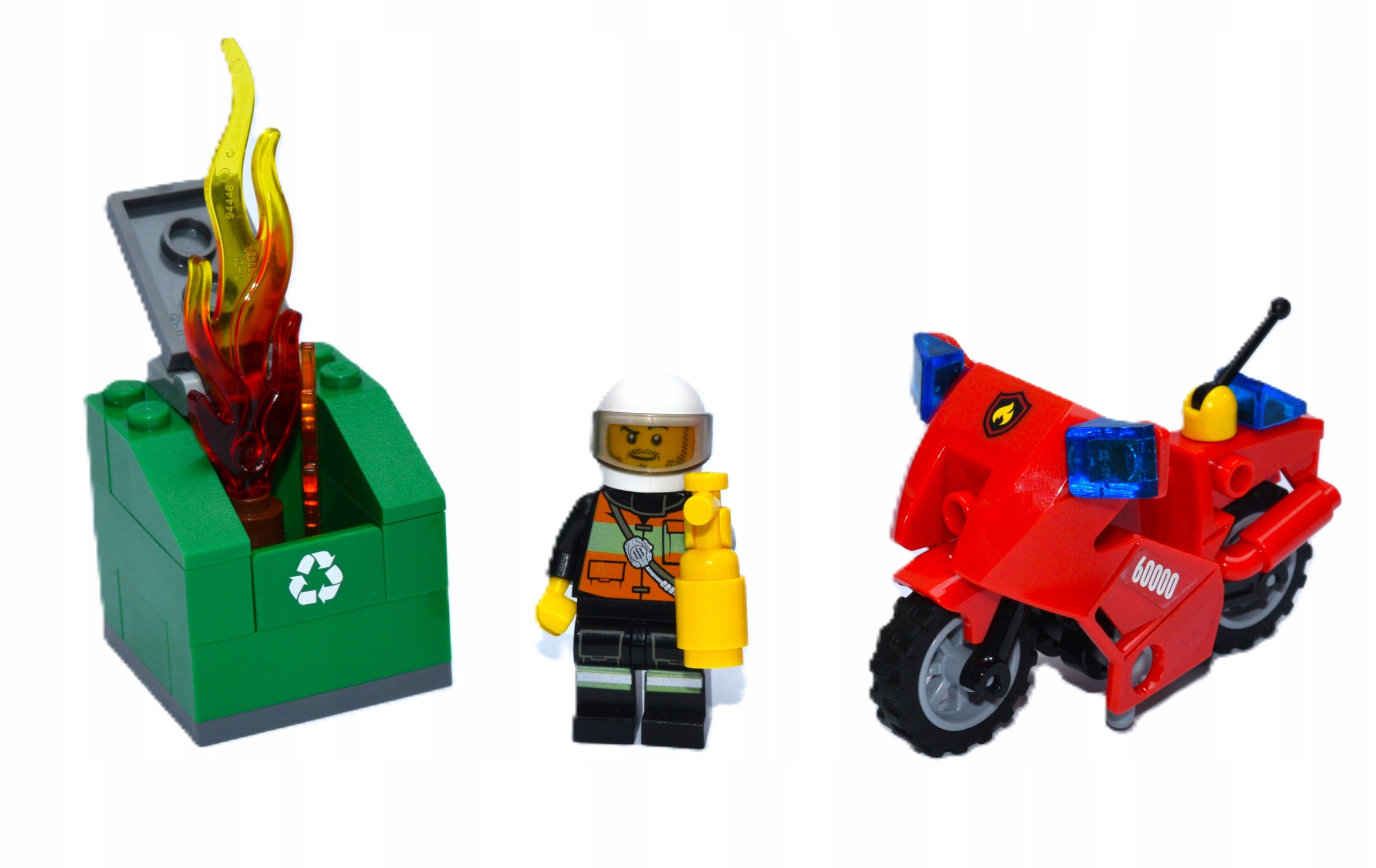 LEGO 60000 City - Motocykl strażacki