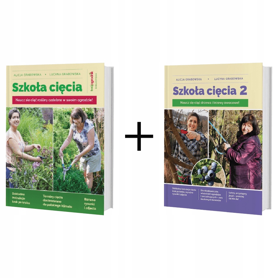 

Zestaw Książek Szkoła Cięcia (Rośliny Ozdobne +Drz