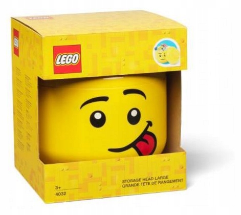 Lego pojemnik główka large silly boy