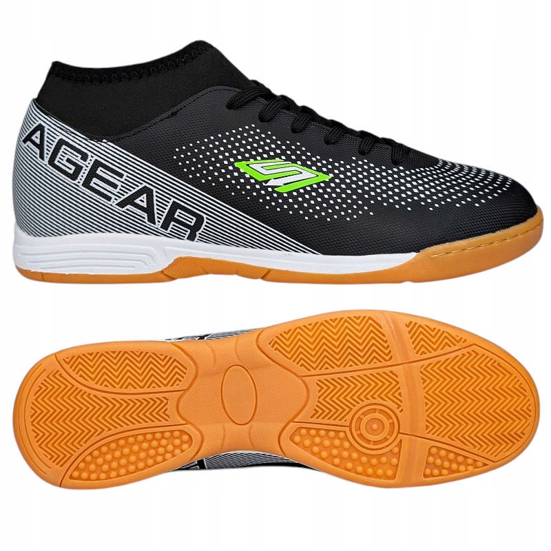 Pánské sálovky s ponožkou Tréninkové boty Halové fotbalové boty na halu 45