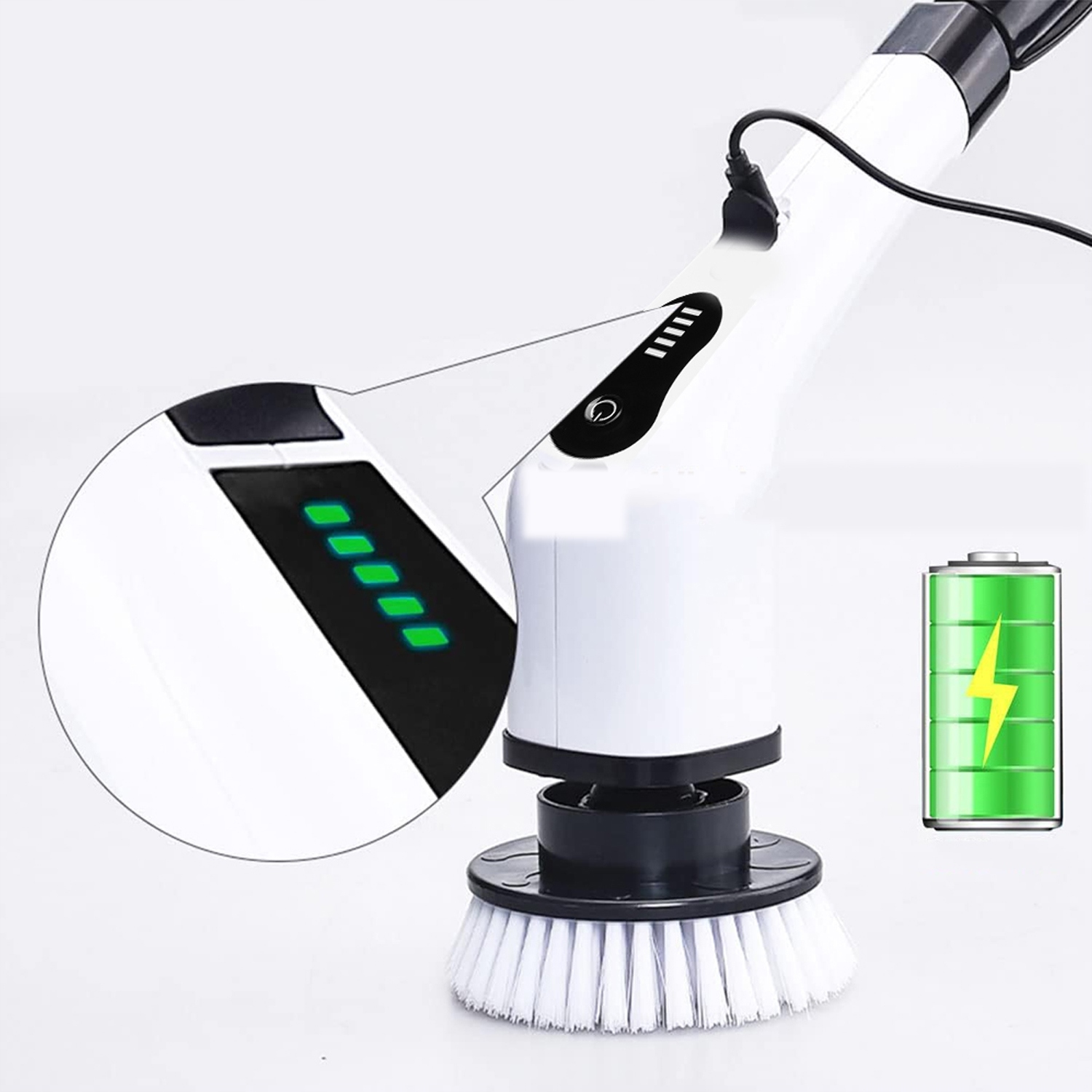 SZCZOTKA ELEKTRYCZNA OBROTOWA DO CZYSZCZENIA KAFLI SCRUBBER FUG MOP 9 W 1 Stan opakowania oryginalne